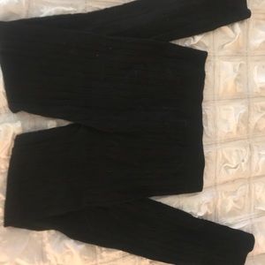 Black ribbed SPANX